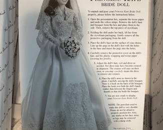 The Princess Kate Bride Doll by The Danbury Mint