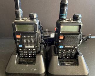Baofeng UV-5R Two-Way Radios with Chargers