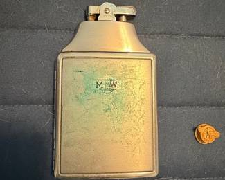 Vintage Ronson Mastercase Combination Lighter and Cigarette Case