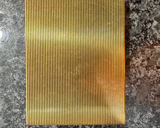 Vintage Gold-Tone Evans Compact Case