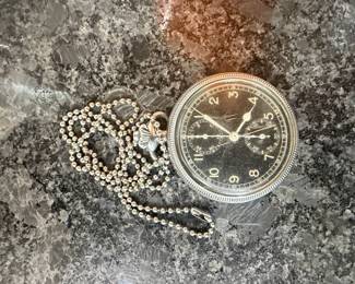 Hamilton Model 23 Military Chronograph Pocket Watch