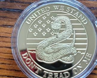 John F. Kennedy "Don't Tread on Me" Liberty Bell Commemorative Coin