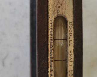 Goodell-Pratt Co. Spirit Level