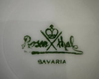 Rosenthal Bavaria Clover Pattern Plate