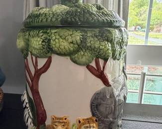 Ceramic Animal Cookie Jar