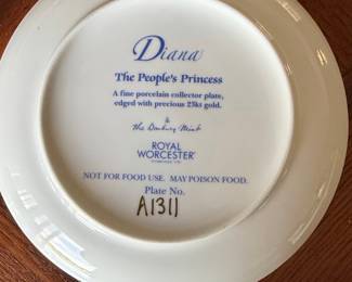 Diana, The People's Princess Collector Plate