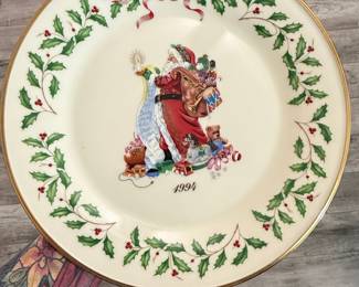 Lenox The Annual Holiday Collector's Plate 1994