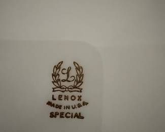 Lenox "Special" Fruit Plate