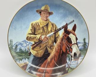John Wayne "High Country" Limited Edition Collector Plate