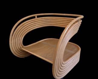 PAIR of Nastro armchairs - NOTE: need to order new cushions