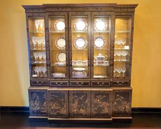 Drexel Chinoiserie Display Cabinet