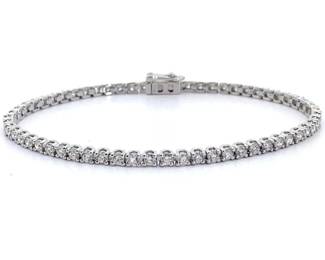 3 Carat Diamond Classic Tennis Bracelet
