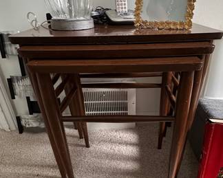 Vintage Mersman nesting tables
