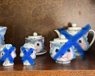 Lefton Miss Priss cookie jar, and jelly jar available