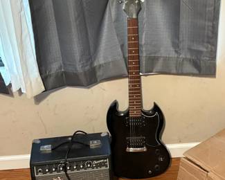 Epiphone SG Special & Fender Amp 