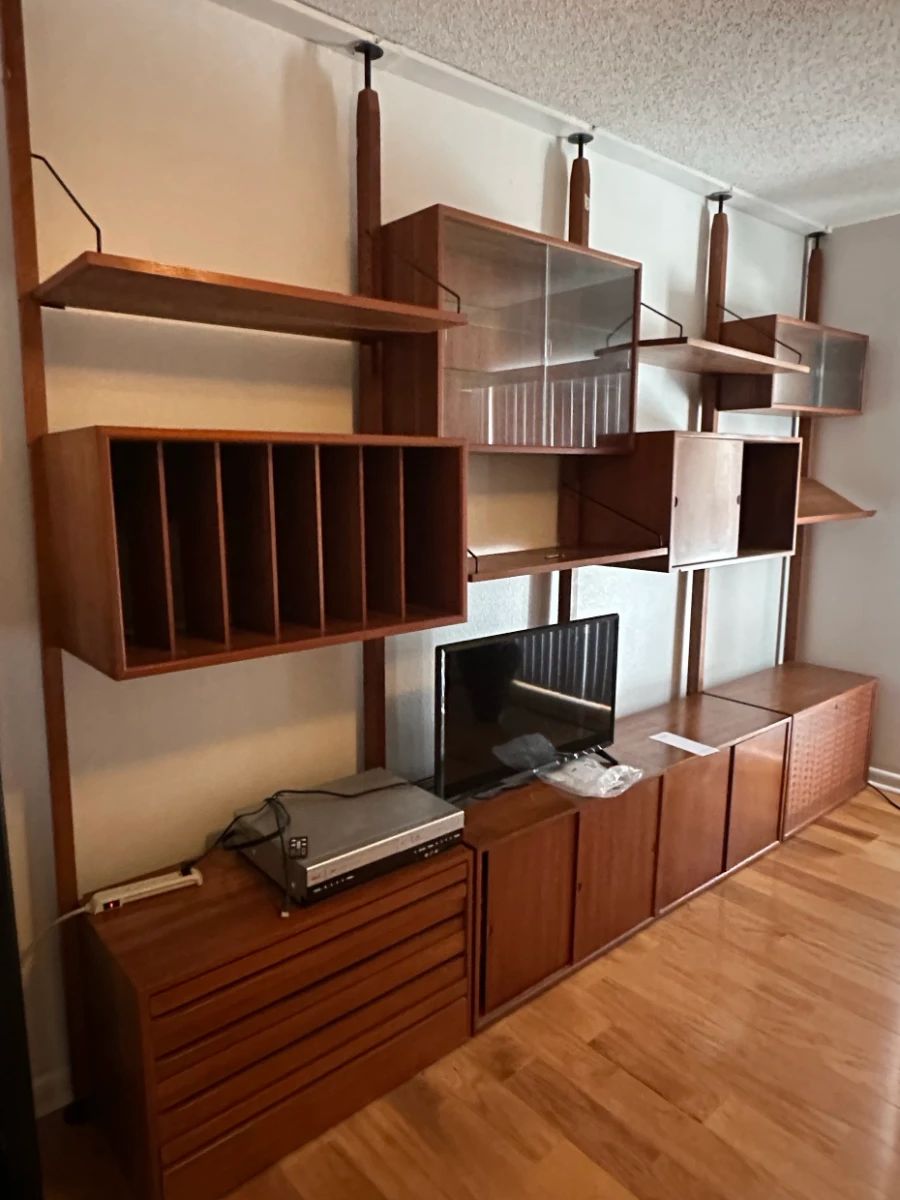 Poul Cadovius Cado System Teak Modular Wall Unit