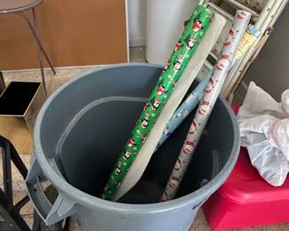 Christmas Wrapping Paper Rolls