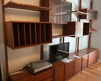 Poul Cadovius Cado System Teak Modular Wall Unit