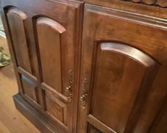 Executive Partner Desk with Leather Inset Top second image