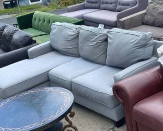 Gray Sectional Sofa couch Like New $500
