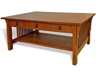 Stickley Mission Coffee Table silo