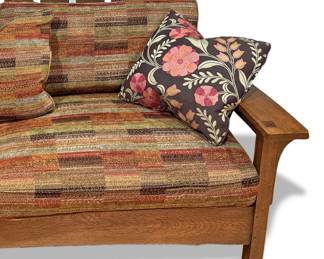 Stickley Mission Sofa 1 detail silo