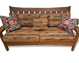 Stickley Mission Sofa 1 silo