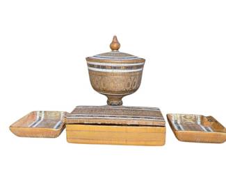 Collectible Mid Century Modern Italian Ceramic Set