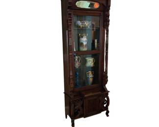 Antique Victorian Era Curio Cabinet
