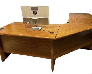 Nice Large Vintage Executive Desk