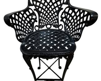 Heavy Metal Bar Height Chair