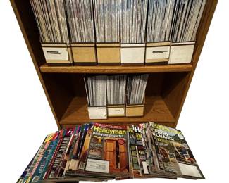 Large Lot of Vintage The Family Handyman Magazines