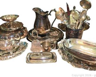Silverplate and Stainless Items