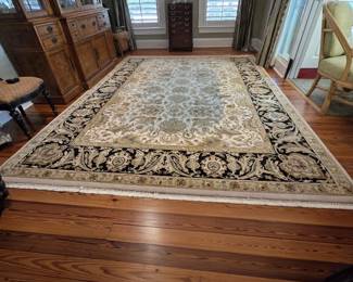Amer Rugs Indian Hand Knotted Woolen Rug