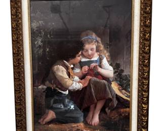 A Special Moment by Emile Munier Framed Art
