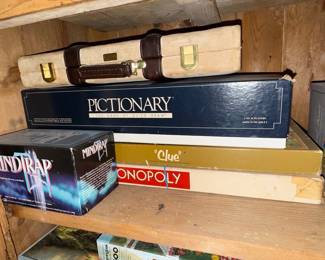 Assorted Board Games and Puzzles