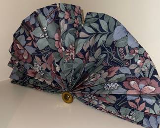 William Morris "Pimpernel" Style Floral Folding Fan