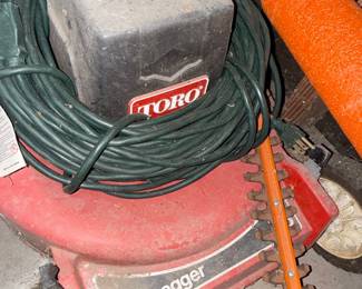 Toro Rear Bagger Electric Lawn Mower