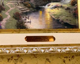 Thomas Kinkade "Stillwater Cottage" Art Print