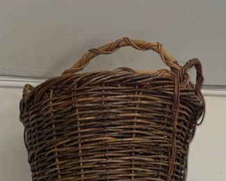 Wicker Picnic Basket with Handle