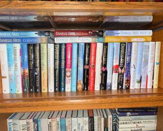 Collection of Danielle Steel and Various Authors' Novels