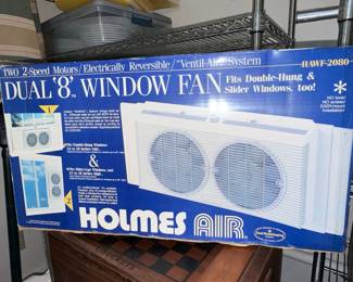 Holmes Air Dual '8' Window Fan HA WF-2080