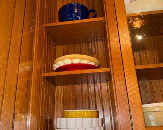 Assorted Ceramic Bakeware and Serveware