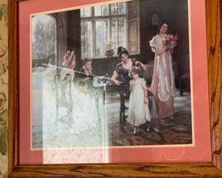 Charles Haigh Wood "A Time for Roses" print