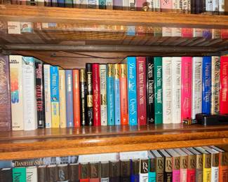 Collection of Danielle Steel and Various Authors' Novels