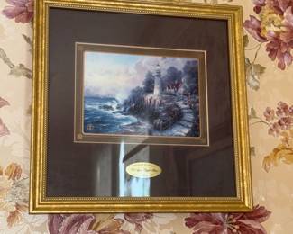 Thomas Kinkade "Let Your Light Shine" Collector's Society 1998 Limited Edition Art Print