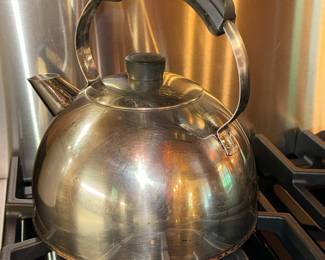 Mr. Coffee Flintshire Stainless Steel Whistling Tea Kettle