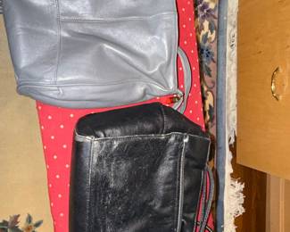 Vintage Coach Leather Shoulder Bags (Set of 2)