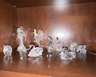 Swarovski Crystal Animal Figurines Collection