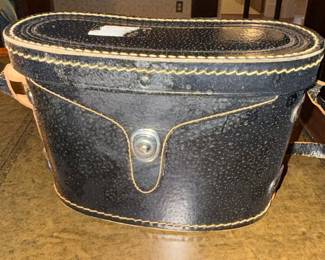 Vintage German WWII 6x30 Binocular Case